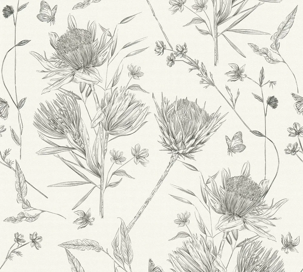 Drawn into Nature - Blanco