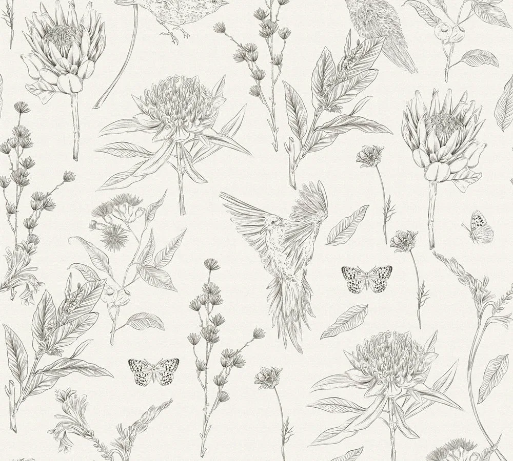 Drawn into Nature - Blanco