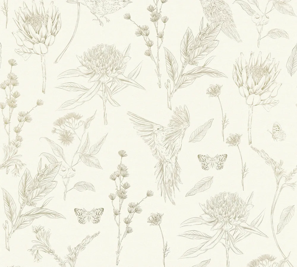 Drawn into Nature - Blanco