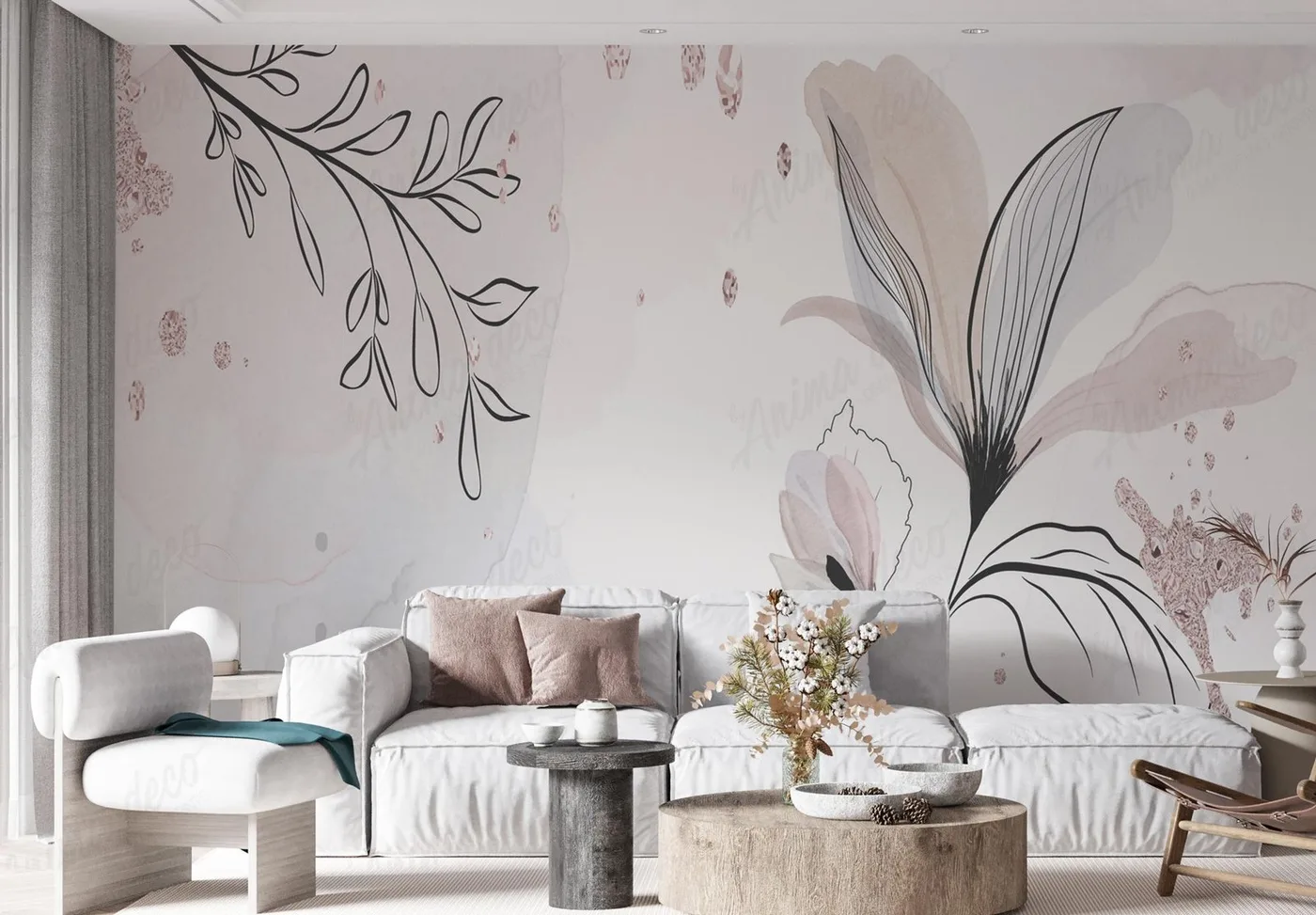Papel mural Abstractos - Personalizados - Personalizado