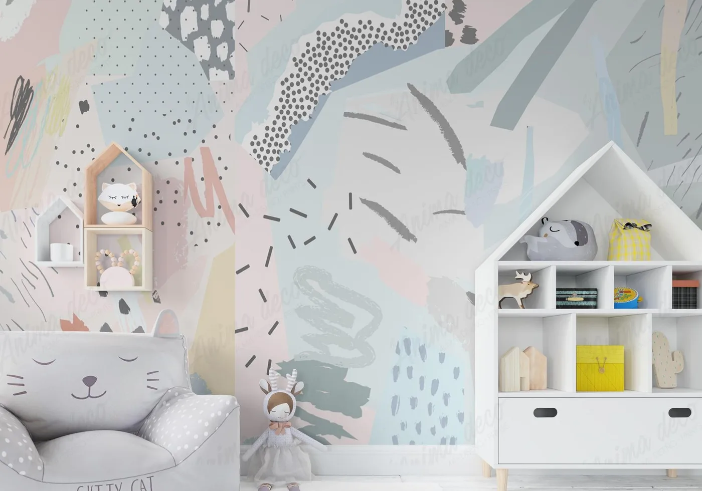 Papel mural Abstractos - Personalizados - Personalizado
