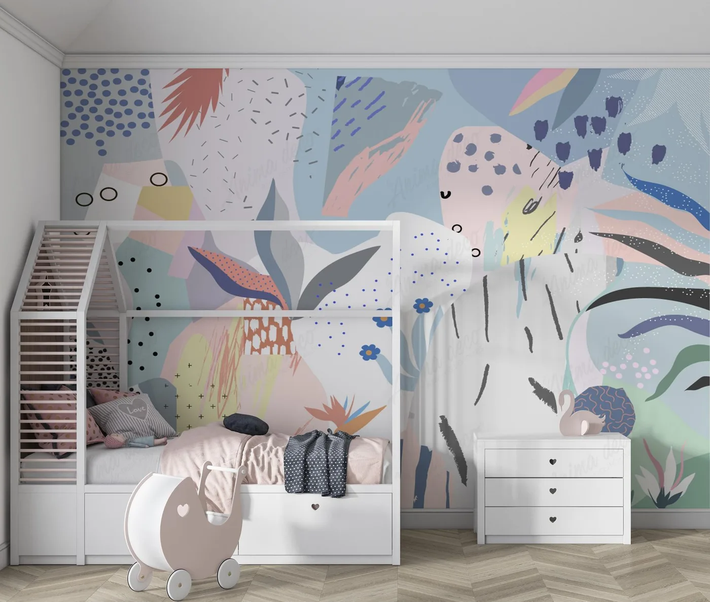 Papel mural Abstractos - Personalizados - Personalizado