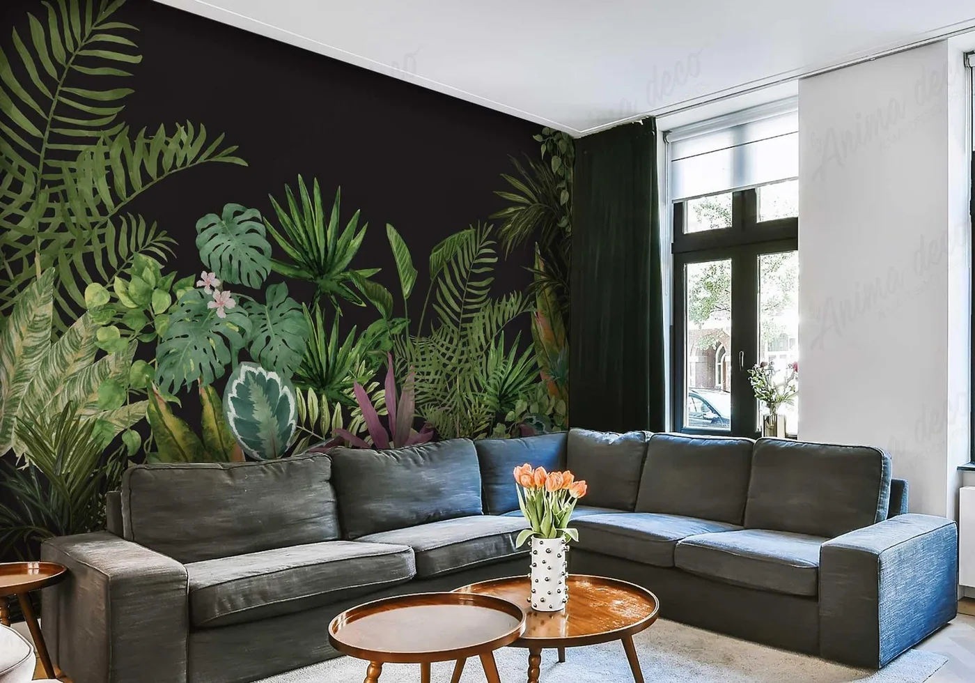 Papel mural Botánicos - Personalizados - Personalizado