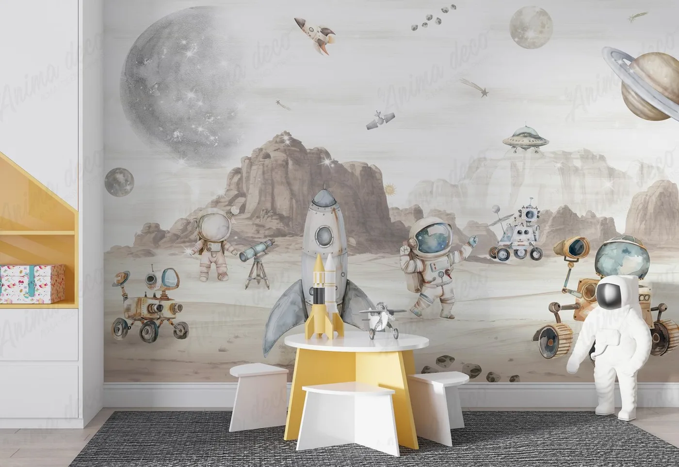 Papel mural Espacio - Infantiles - Personalizado