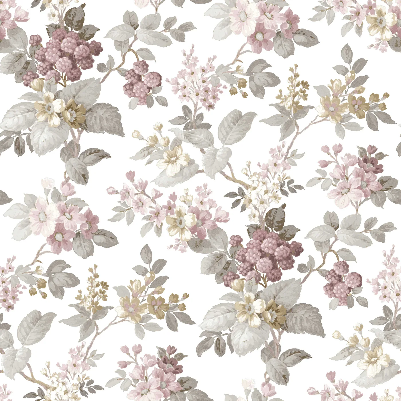 Fiori Country - Blanco