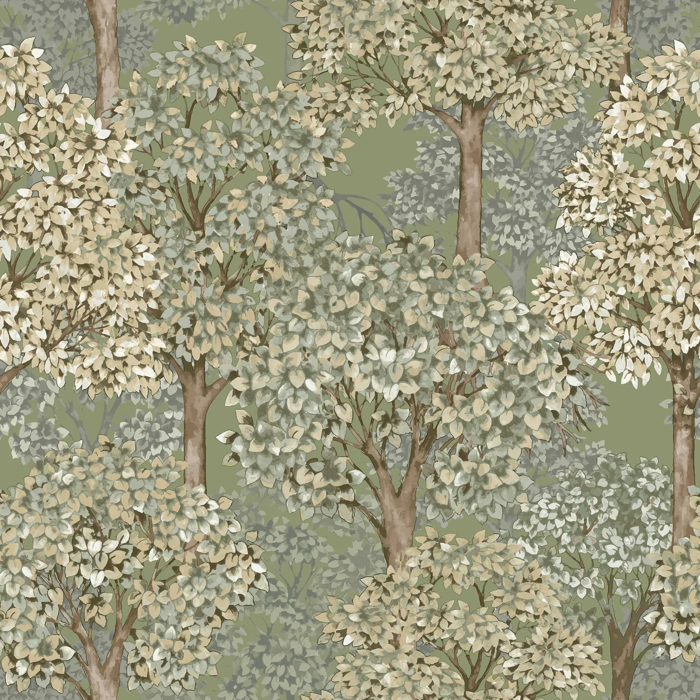 Fiori Country - Verde