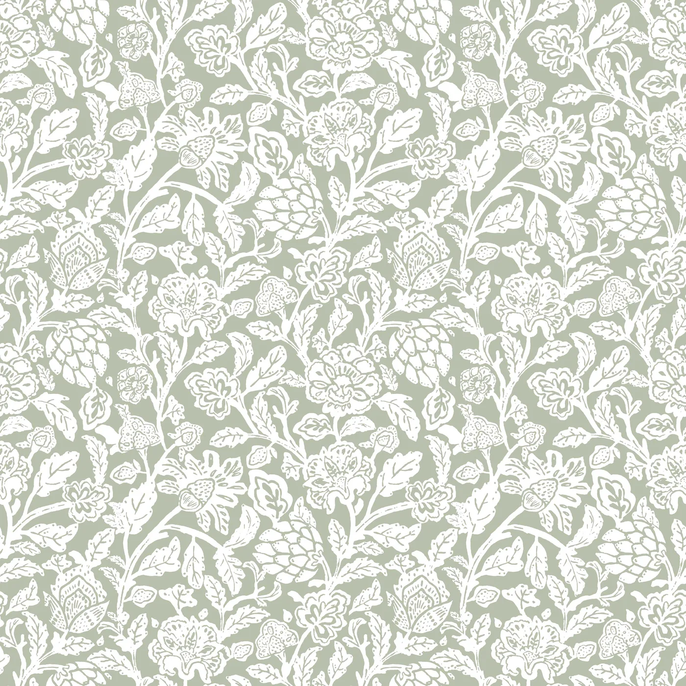 Fiori Country - Verde