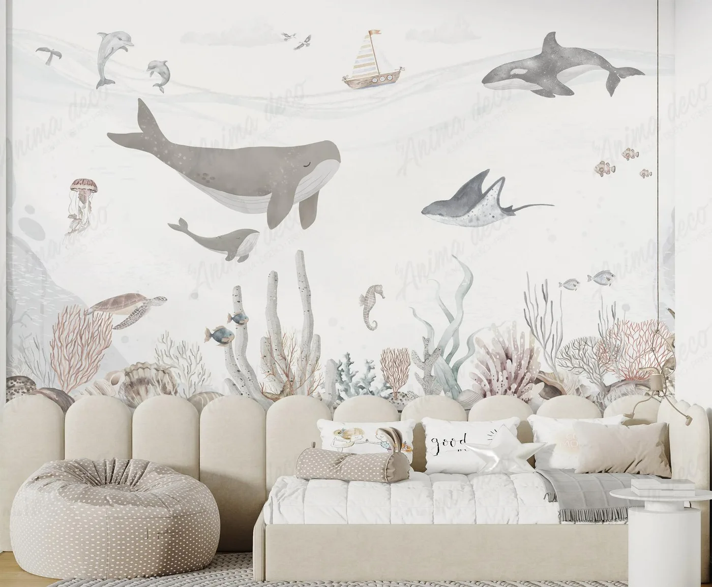 Papel mural Marinos - Infantiles - Personalizado