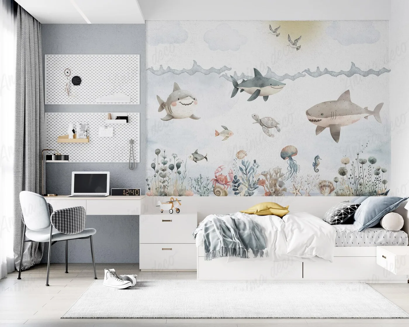 Papel mural Marinos - Infantiles - Personalizado