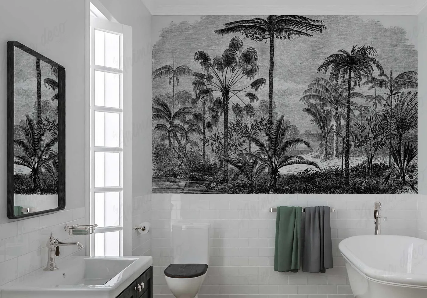 Papel mural Royal Palms - Personalizados - Personalizado