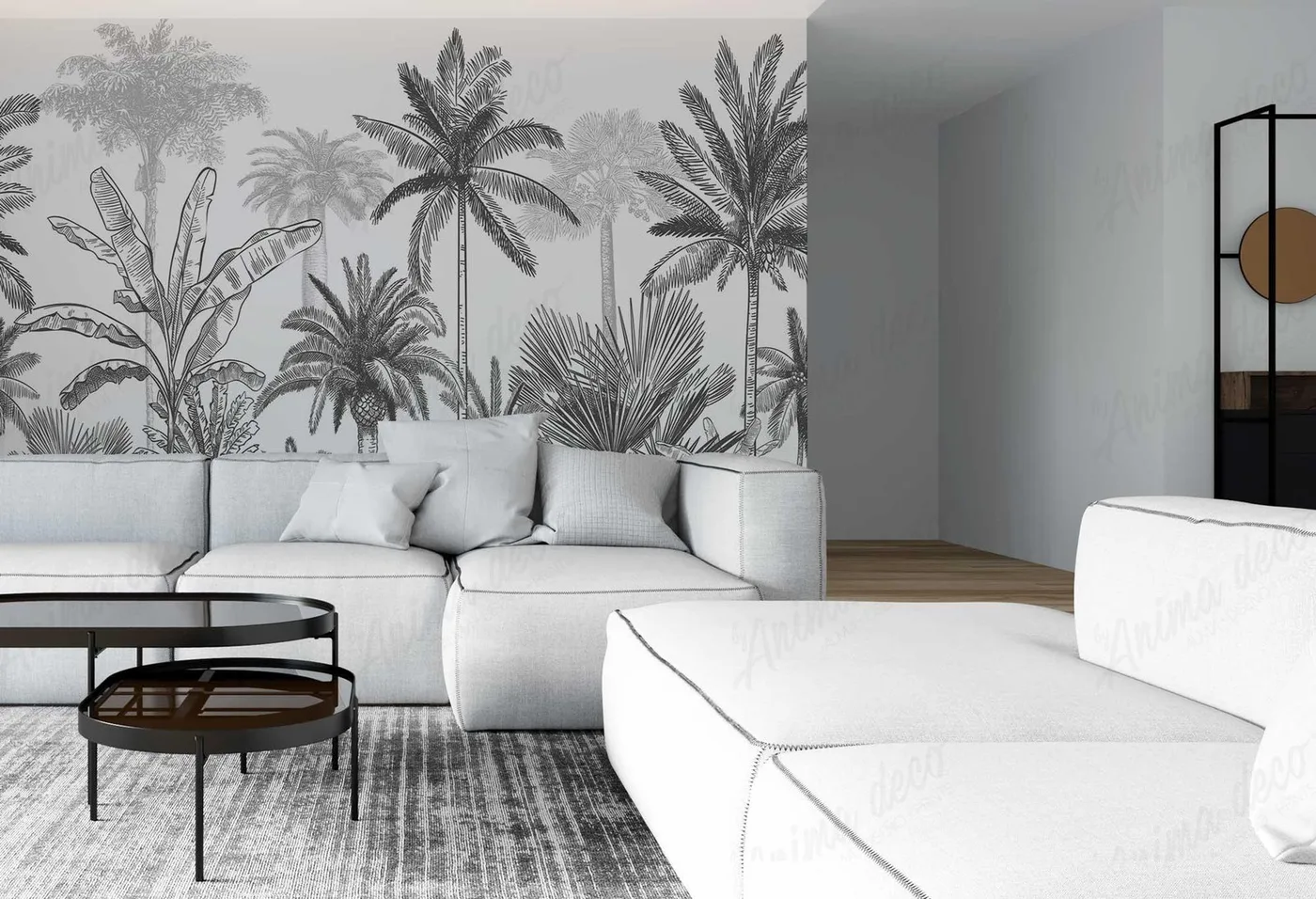 Papel mural Royal Palms - Personalizados - Personalizado