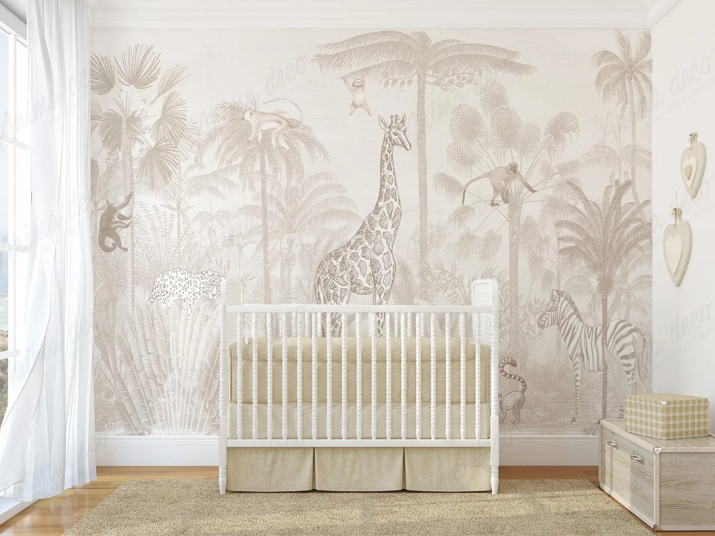 Papel mural Safaris - Infantiles - Personalizado