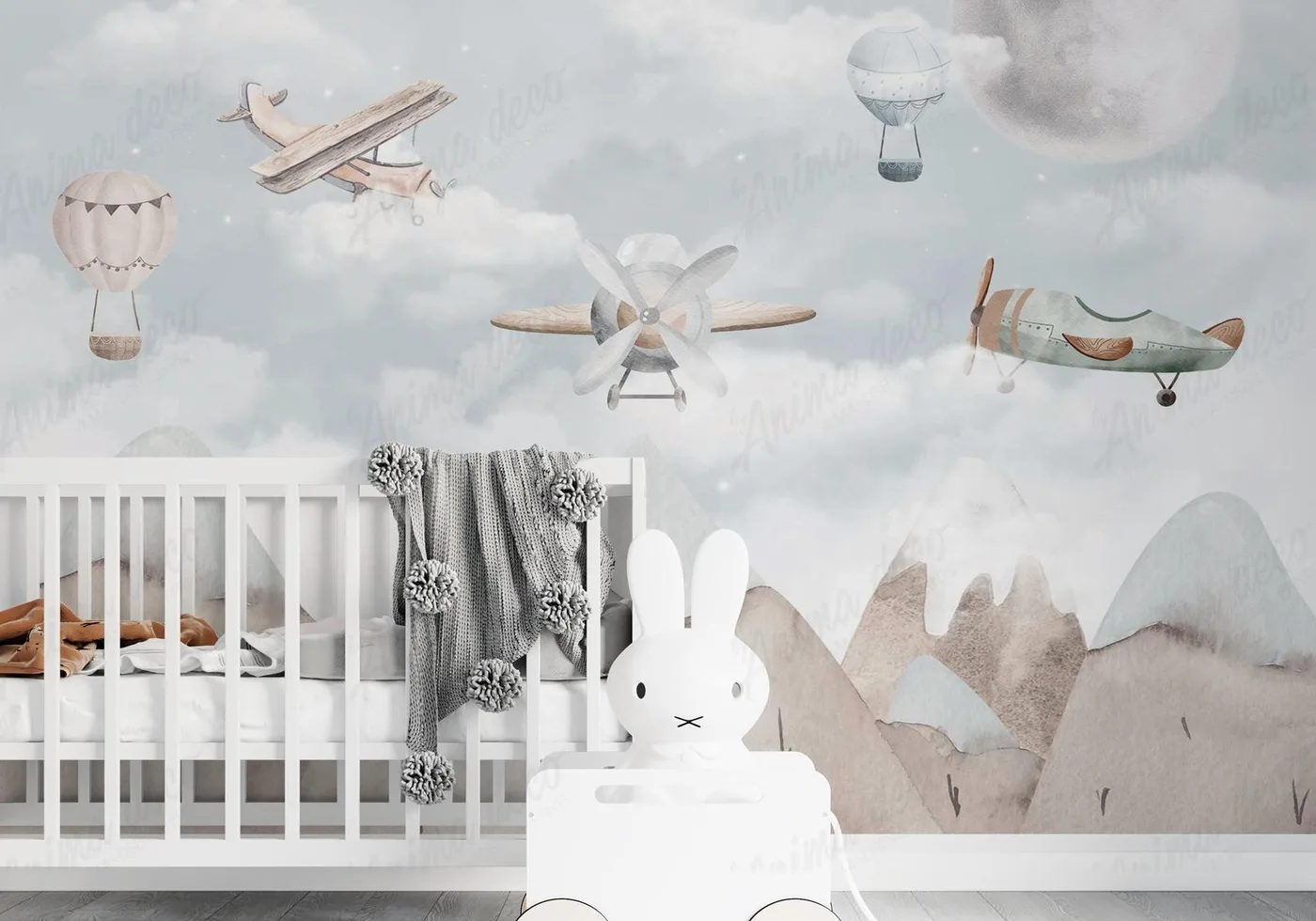 Papel mural Transportes - Infantiles - Personalizado